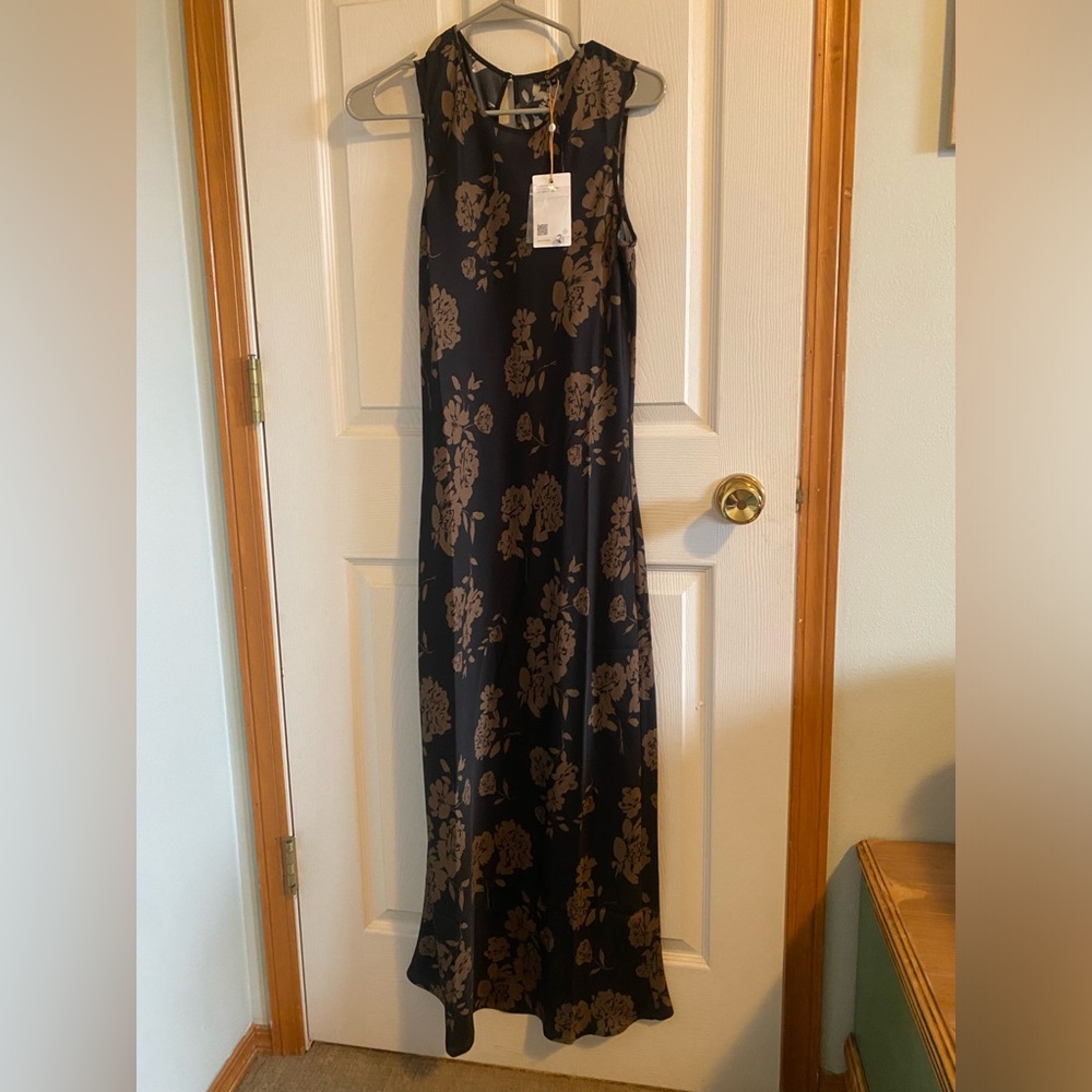 Quince Silk Maxi Dress